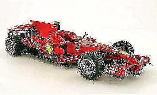 Ferrari F1 F2008 1/18 Hot Wheels no.2 f.massa winner gp europa valencia diecast model cars