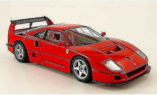 Ferrari F40 Test Car 1/18 Hot Wheels Elite competizione 1989 diecast model cars