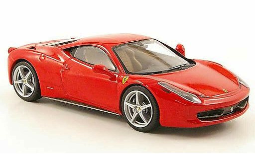 Ferrari 458 Italia 1/43 Hot Wheels Elite red (Elite) 2009 diecast model cars