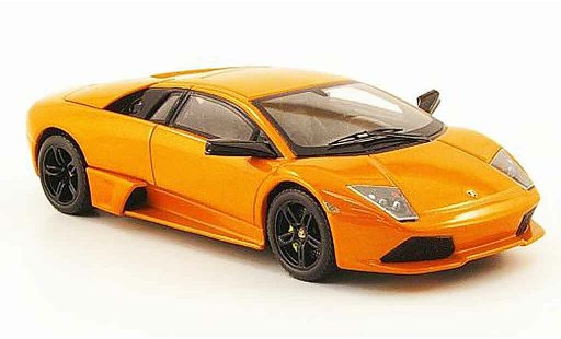 Lamborghini Murcielago LP640 1/43 Hot Wheels Elite orange diecast model cars