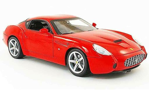 Ferrari 575 GTZ 1/18 Hot Wheels zagato red diecast model cars