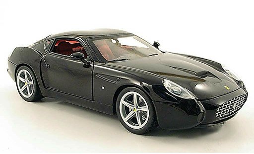 Ferrari 575 GTZ 1/18 Hot Wheels zagato black diecast model cars