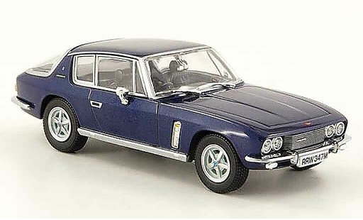 Jensen MK3 Base 1/43 Oxford Interceptor blue diecast model cars