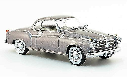 Borgward Isabella coupe 1/43 Auto Klassiker grey 1957 diecast model cars