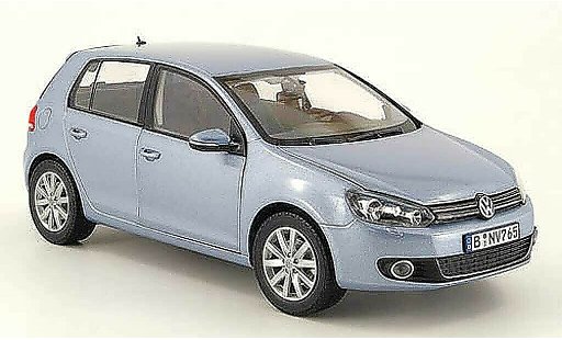 Volkswagen Golf GTI 1/18 Norev 2008 blue ciel 5 portes diecast model cars