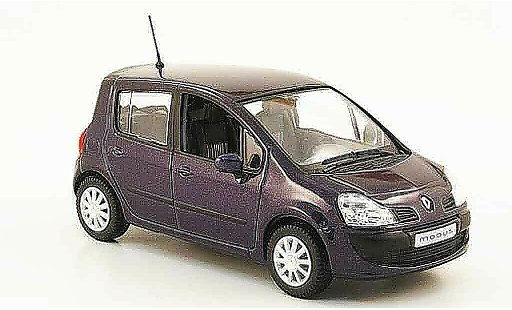 Renault Modus Base 1/43 Norev purple 2007 diecast model cars