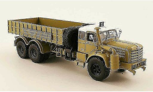 Berliet GBO camion 1/43 Norev 15 6x4 HC beige 1957 diecast model cars