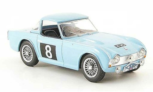 Triumph TR4 1962 1/43 Vanguards No.8 M.Sutcliffe / R.Fidler Alpenrally diecast model cars