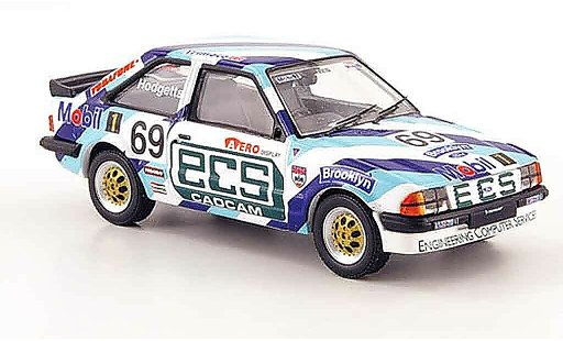Ford Escort RS 1600i 1/43 Vanguards i No.69 ECS Brooklyn BSCC 1985 MK3 diecast model cars