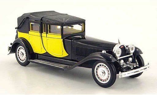 Bugatti 41 berline 1/43 Rio Royale yellow/black 1927 diecast model cars