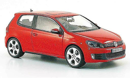 Volkswagen Golf GTI 1/43 Schuco red 2009 diecast model cars
