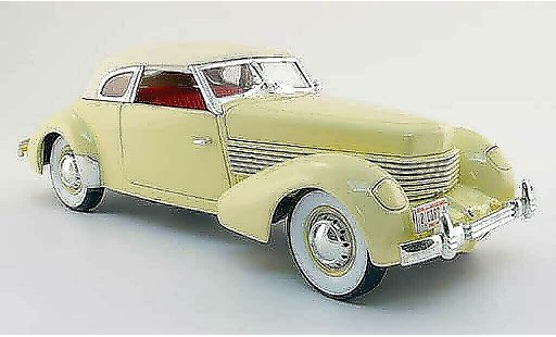 Cord 810 Sedan 1/18 Signature beige 1936 diecast model cars