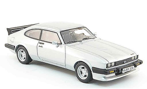 Ford Capri 2.8 Turbo 1/43 Neo MK III grey metallisee 1981 diecast model cars