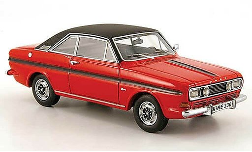 Ford Taunus 15M 1/43 Neo (P6) Coupe red diecast model cars