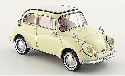 Subaru 360 Base 1/43 Ebbro beige 1963 diecast model cars