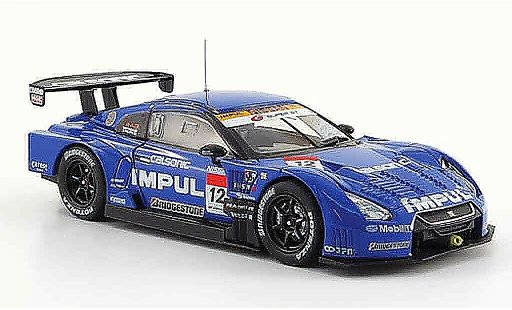 Nissan Skyline R35 1/43 Ebbro GTR No.12 Calsonic Impul Super GT 500 2009 diecast model cars