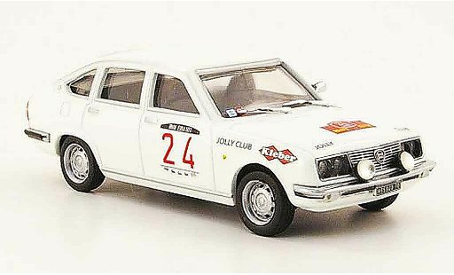 Lancia Beta berline 1/43 Pego 1800 lx no.24 rallye elba 1973 diecast model cars