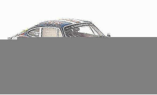 Porsche 911 S 1/43 Spark S No.36 Olin Ski 24h Le Mans 1971 diecast model cars