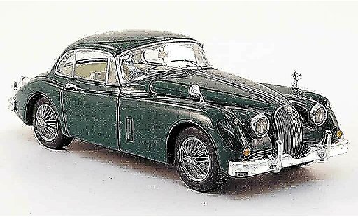 Jaguar XK 150 1/43 Twincam coupe green rhd 1958 diecast model cars