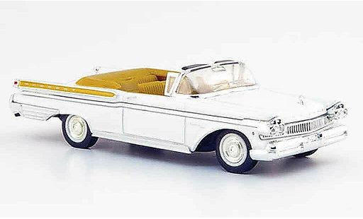 Mercury Turnpike Base 1/43 Yat Ming Cruiser white 1957 diecast model cars