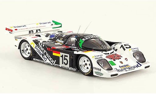 Porsche 911 1993 1/43 Spark 962 1 K6 No.15 Sherwood 24h Le Mans diecast model cars