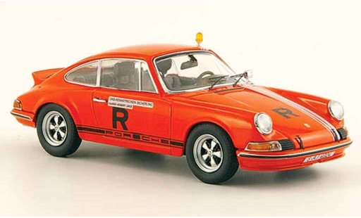 Porsche 911 RS 1/43 Schuco ONS Rennstrecken Sicherung 1973 diecast model cars