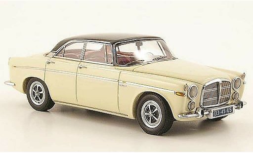 Rover P5B Coupe 1/43 Neo blanc creme/black-grey 1971 diecast model cars