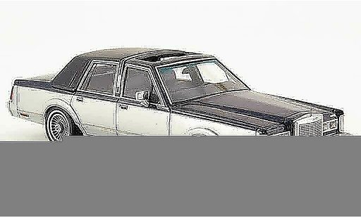 Lincoln Town Car 1982 1/43 Neo blue grey diecast model cars