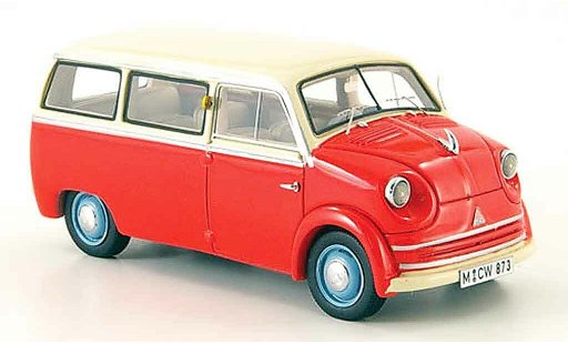 Lloyd LT 500 1/43 Neo 600 red white 1955 diecast model cars