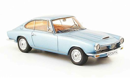 Glas 1700 GT 1/43 Neo blue 1965 diecast model cars