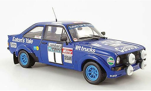 Ford Escort RS 1/18 Sun Star no.1 eaton yale winner rallye gb 1979 diecast model cars