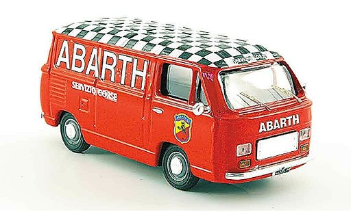 Fiat 900 Abarth 1/43 Pego T Rennservice van 1979 diecast model cars
