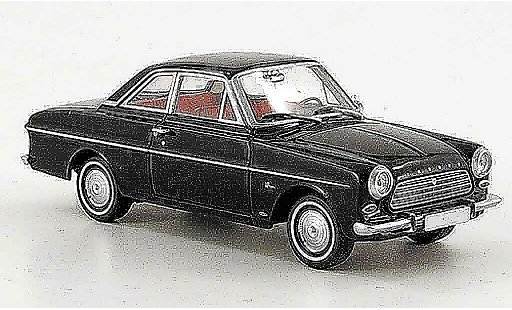 Ford Taunus Berline 1/43 Minichamps 12 M (P 4) Coupe black diecast model cars