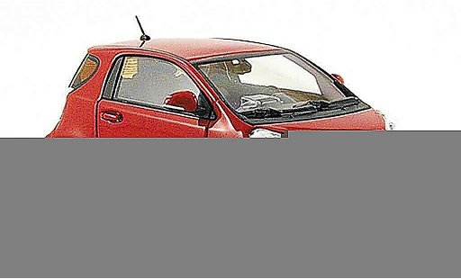 Toyota IQ Base 1/43 Minichamps red 2009 diecast model cars