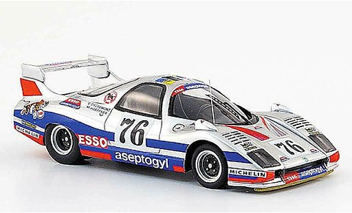 Peugeot WM 1978 1/43 Bizarre no.76 esso aseptogyl 24h le mans P76 diecast model cars
