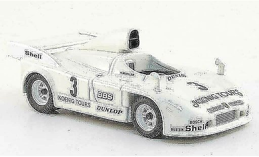 Porsche 908 1981 1/43 Best No.3 Konig Tours Muller/Brun Nurburgring diecast model cars