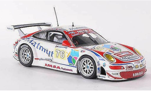 Porsche 911 GT3 RSR 1/43 Minichamps 2009 No.76 Matmut 24h Le Mans Narac/Long/Pilet diecast model cars