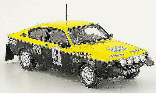 Opel Kadett C Rallye 1/43 Trofeu e no.3 sachs winterrallye 1977 diecast model cars