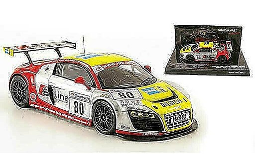 Audi R8 s tronic 1/43 Minichamps LMS No.80 Line VLN Nurburgring 2009 diecast model cars
