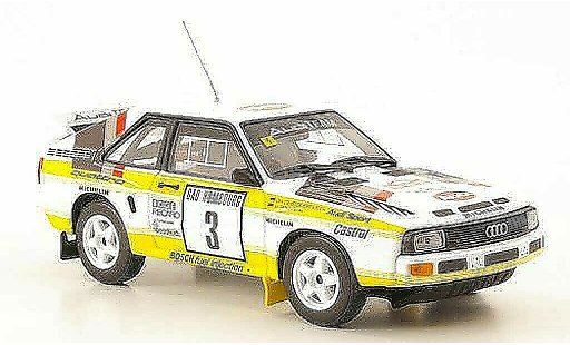 Audi Sport Quattro rallye 1/43 Minichamps No.3 Rally Monte Carlo 1985 diecast model cars