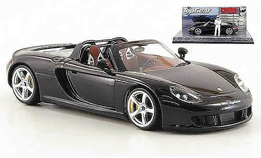 Porsche Carrera GT Base 1/43 Minichamps black avec Figur The Stig diecast model cars