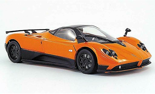 Pagani Zonda F 1/18 Mondo Motors orange diecast model cars