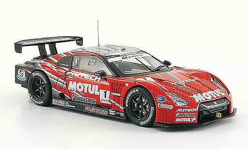 Nissan Skyline R35 1/43 Ebbro JGTC GT R No.1 Motul Autech Super GT 500 2009 diecast model cars