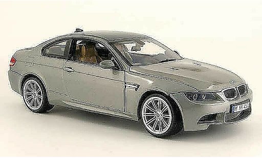 Bmw M3 coupe 1/18 Motormax E92 grey roof carbonlook 2008 diecast model cars