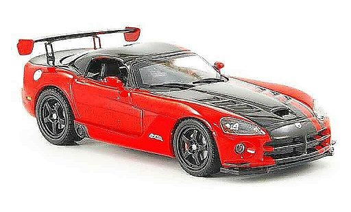 Dodge Viper SRT 10 1/43 Norev SRT10 ACR red black 2008 diecast model cars