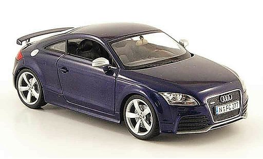 Audi TT rs 1/43 Schuco Coupe blue 2009 diecast model cars