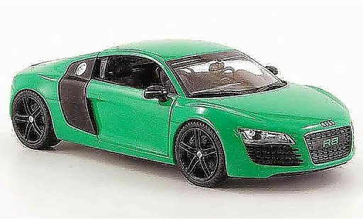 Audi R8 coupe 1/43 Schuco green black diecast model cars
