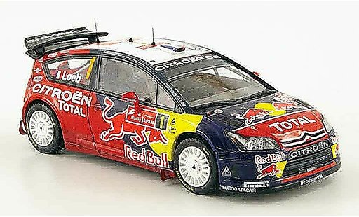 Citroen C4 WRC 2008 1/43 ixo no.1 red bull rallye japan diecast model cars