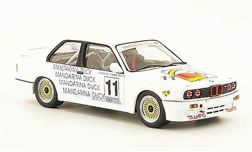 Bmw M3 course 1/43 ixo E30 No.11 Mandarina Duck Macau Guia Race 1989 diecast model cars
