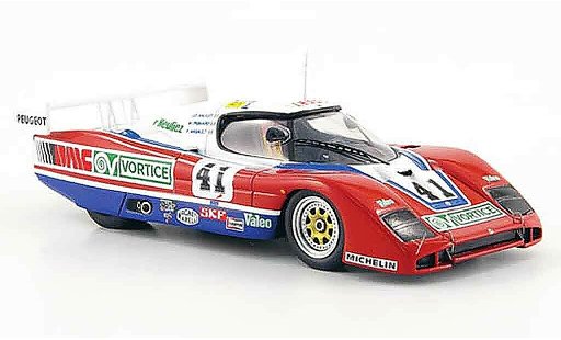 Peugeot WM 1986 1/43 Bizarre turbo no.41 24h le mans P85 diecast model cars